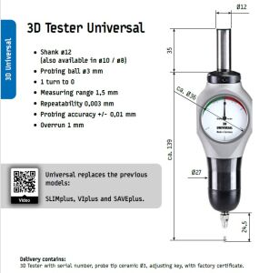3D Tester UNIVERSAL  -  TSCHORN Germany