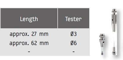 3D Tester Probları - TSCHORN Germany