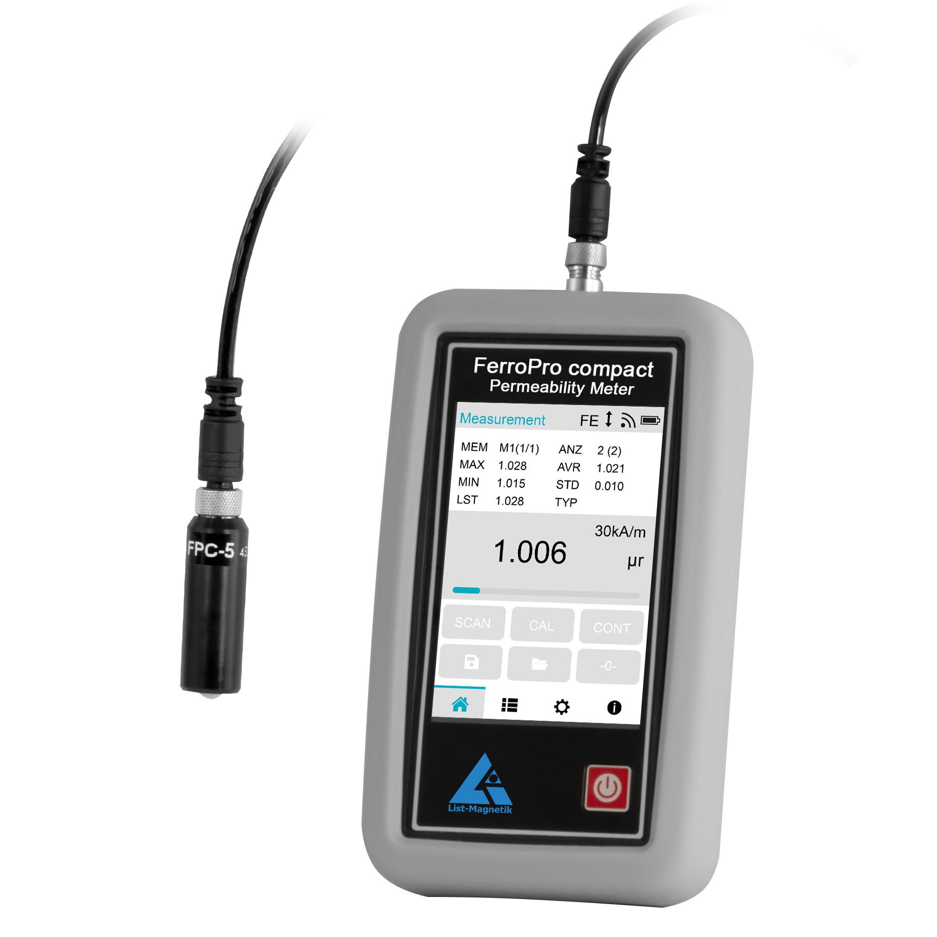 Permeabilite Test Cihazı LM-FERRO-PRO