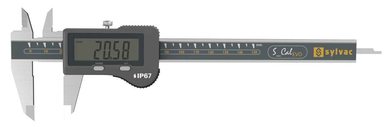 Digital Caliper IP67 Protected (S_Cal EVO)