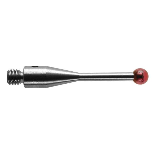 A-5000-3553 Prob Ucu / M3 Ø3 mm yakut top, paslanmaz çelik gövde, L 21 mm, EWL 14,7 mm