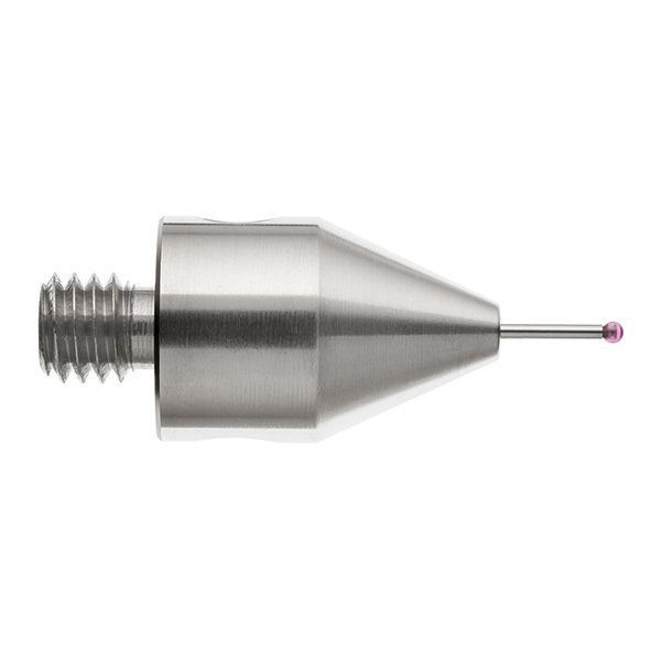 A-5003-5204 Prob Ucu / M5 Ø1 mm yakut top, tungsten karbür gövde, L 20 mm, EWL 5 mm