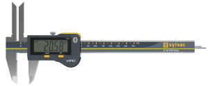 S_Cal Evo Uzun Üst Çeneli Akıllı Kanal Dijital Kumpas IP67 Korumalı (0-150mm)