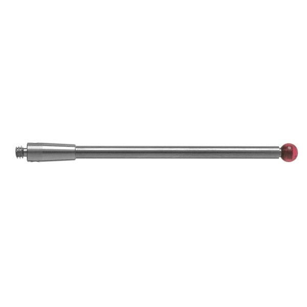 A-5003-0041 Prob Ucu / M2 Ø3 mm yakut top, tungsten karbür gövde, L 40 mm, EWL 37 mm