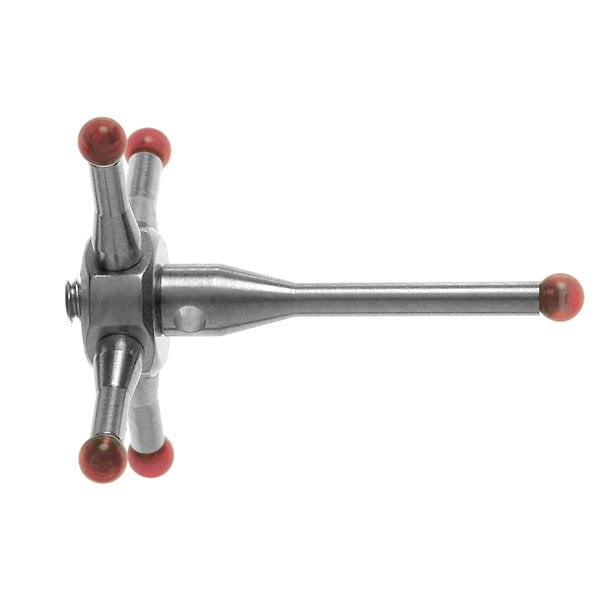 A-5000-7629 Prob Ucu / M2 5 yönlü yıldız, Ø2 mm yakut topları, 18 mm açıklık