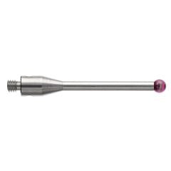 A-5000-3603 Prob Ucu / M2 Ø2 mm yakut topu, paslanmaz çelik gövde, L 20 mm