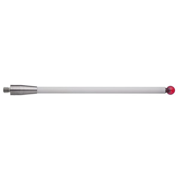 A-5000-3712 Prob Ucu / M4 Ø6 mm yakut topu, seramik gövde, L 100 mm