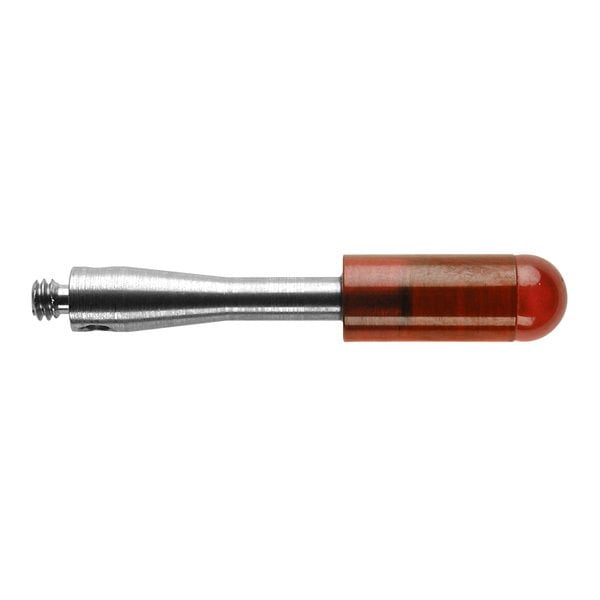 A-5000-7812 Prob Ucu / M2 Ø2 mm yakut küresel uçlu silindir, paslanmaz çelik gövde, L 21.2mm