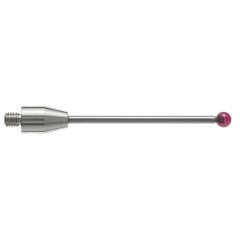 A-5003-3680 Prob Ucu / M4 Ø3 mm yakut top, tungsten karbür gövde, L 50 mm, EWL 38,5 mm