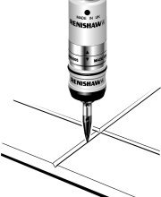 A-5000-7813 Prob Ucu / 30° açılı M2 tungsten karbür işaretçi, L 10 mm