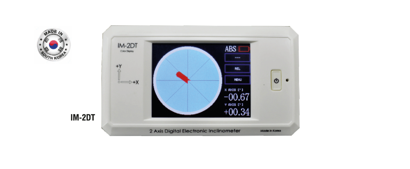 2D Açı ve Eğim Ölçer (G. Kore Malı) IM-2DT ±30° / IM-2DT-H ±15° /