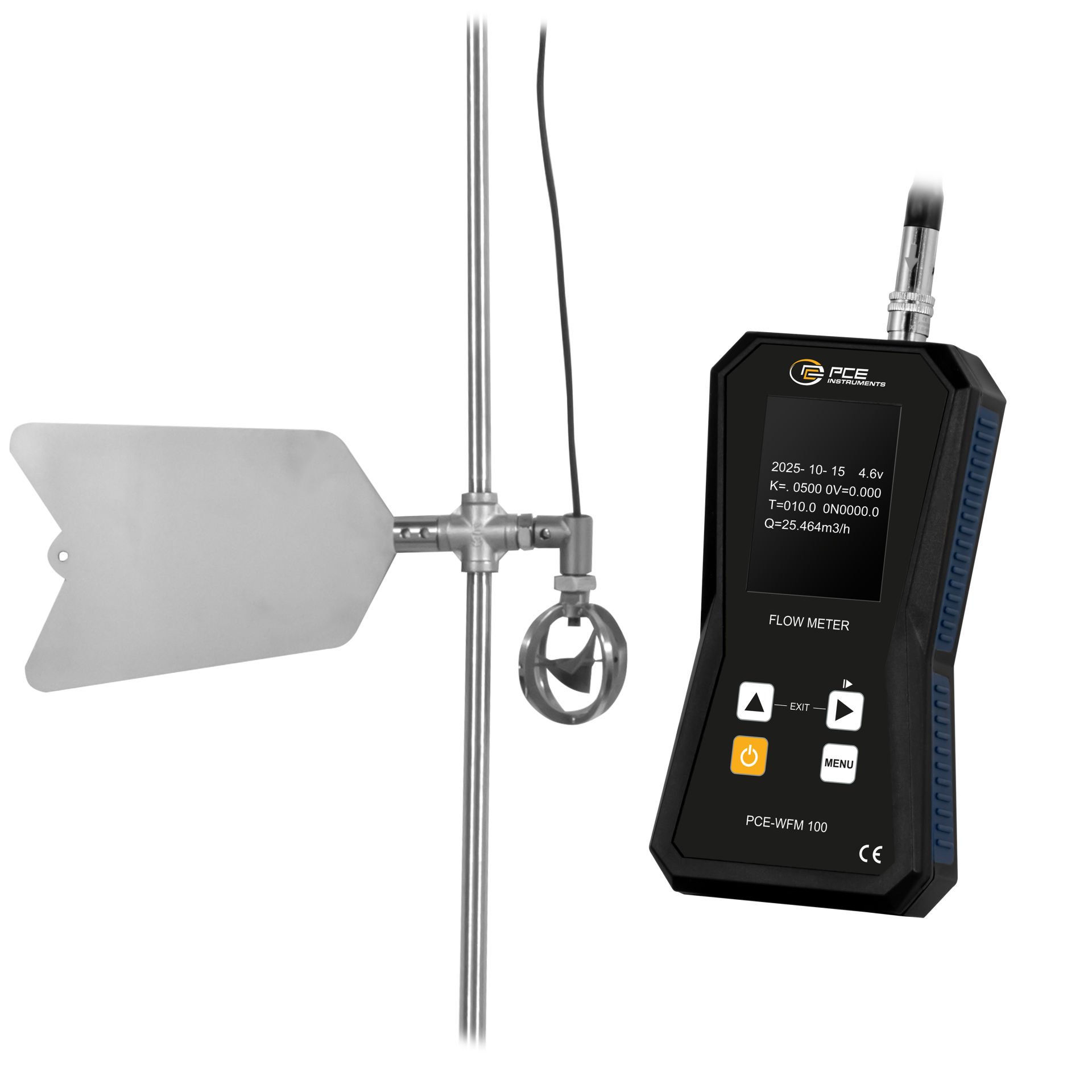 Açık Kanal Debimetre PCE-WFM 100
