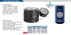 Mikro Takım Sıfırlama Cihazı 100mm - TSCHORN Germany