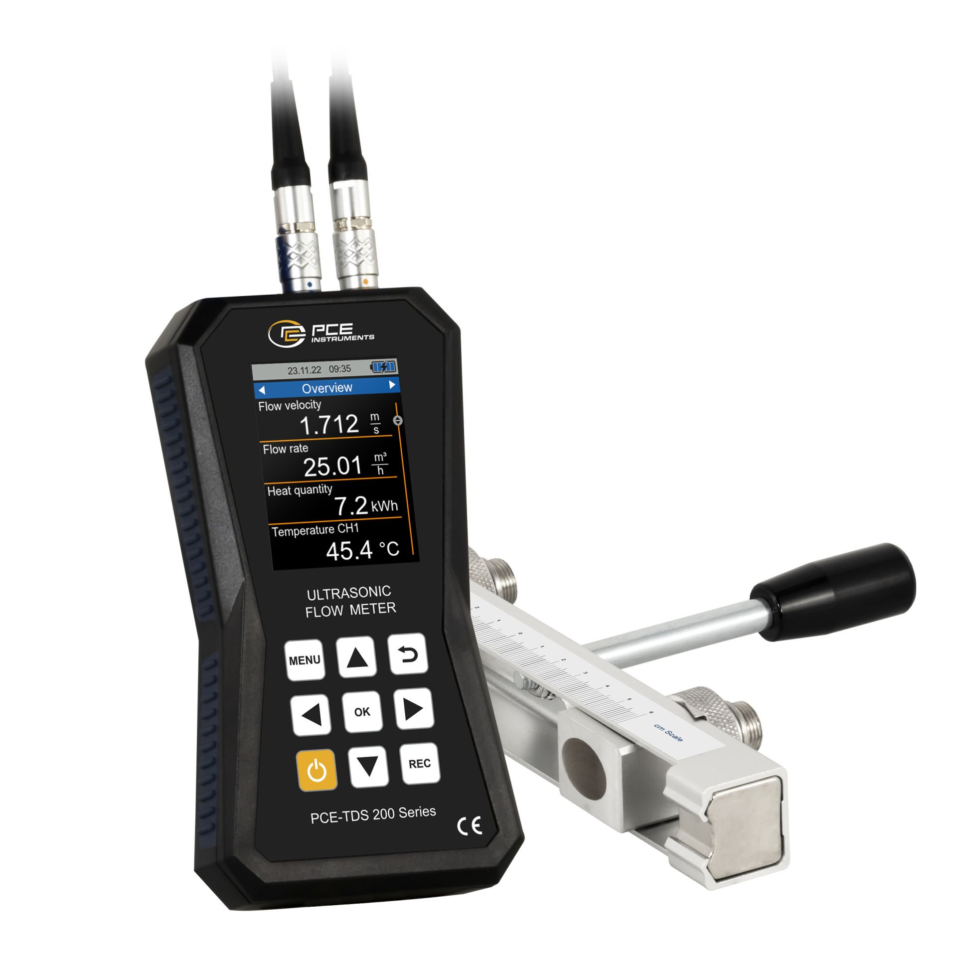 Ultrasonik Akış Ölçüm Cihazı PCE-TDS 200 SR