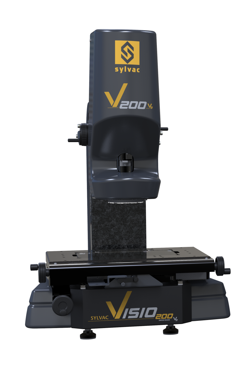 Sylvac Visio 200/300 Optik Ölçüm Cihazı 200x100x150mm - 4X Manuel Zoom