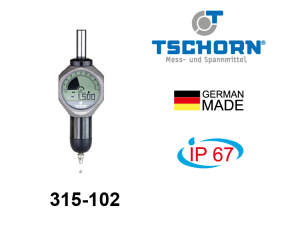 3D Digital Tester SLIMplus - TSCHORN Germany