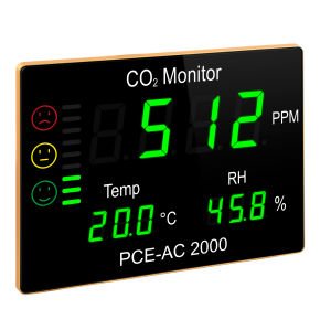 Karbondioksit ölçüm cihazı PCE-AC 2000 Kişisel Korunma için