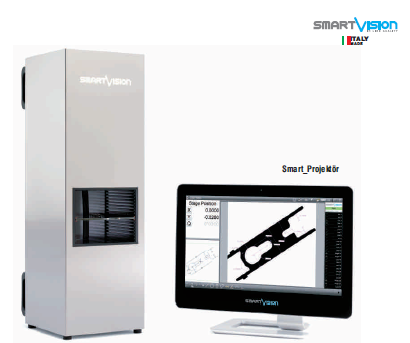 SmartVision Projektör - Hızlı Endüstriyel Video Ölçüm Makinesi