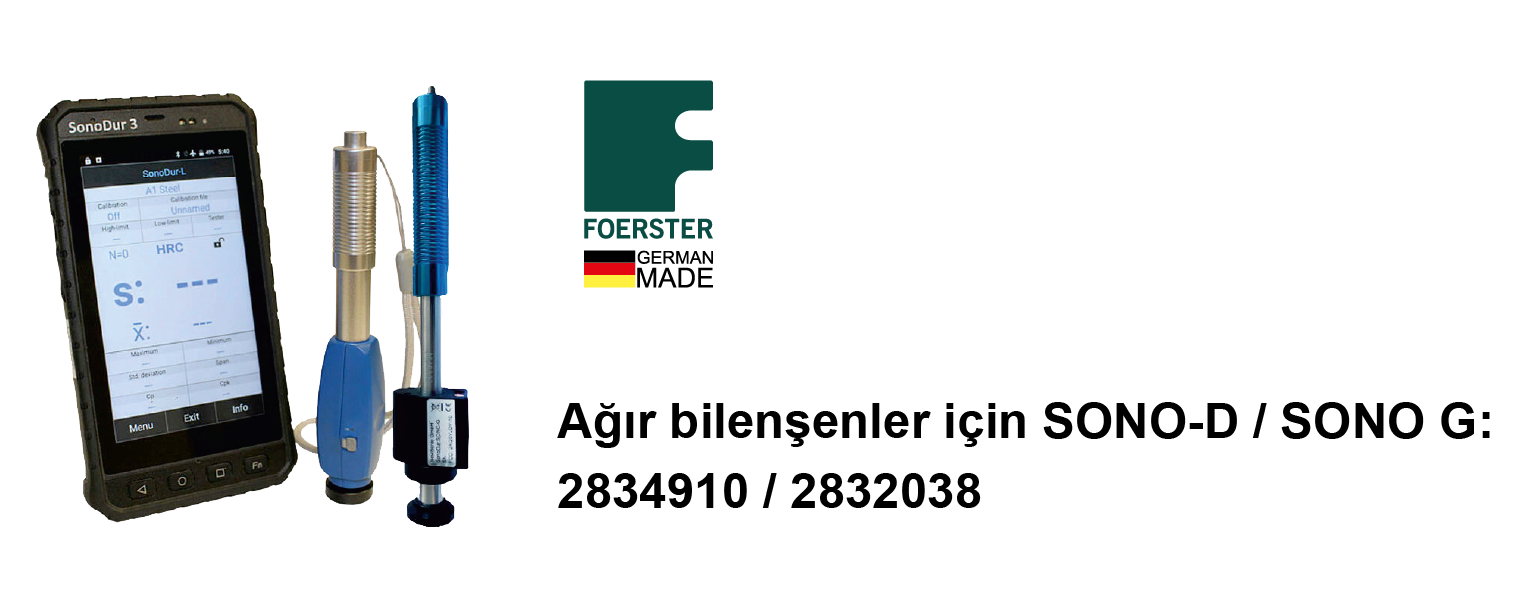 Ağır bilenşenler için SONO-D / SONO G: