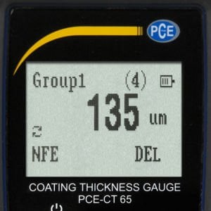 Kaplama Kalınlığı Ölçer PCE-CT 65