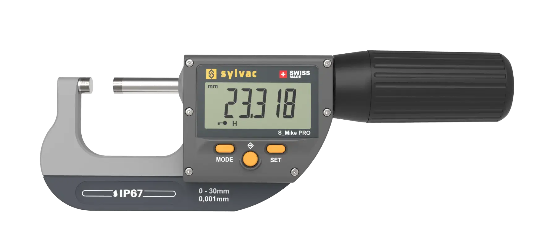 Professionelle digitale Mikrometer (S_Mike PRO) IP67