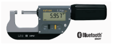 S_Mike Pro Silindirik Ø6.5 Smart Profesyonel IP67 Korumalı ve Bluetooth Veri Transferli Mikrometre